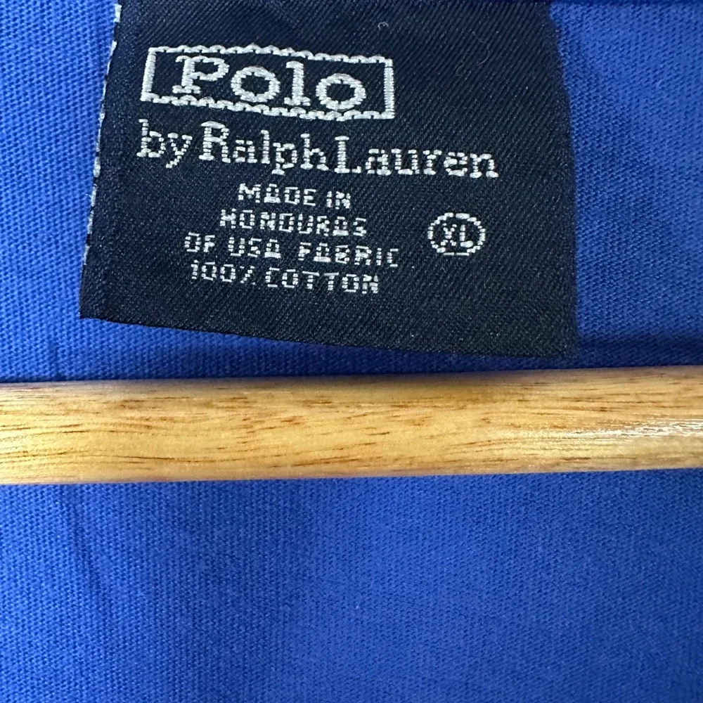Polo Ralph Lauren Mens‎ XL Blue Nautical Graphic Paint Splatter T-Shirt Cotton